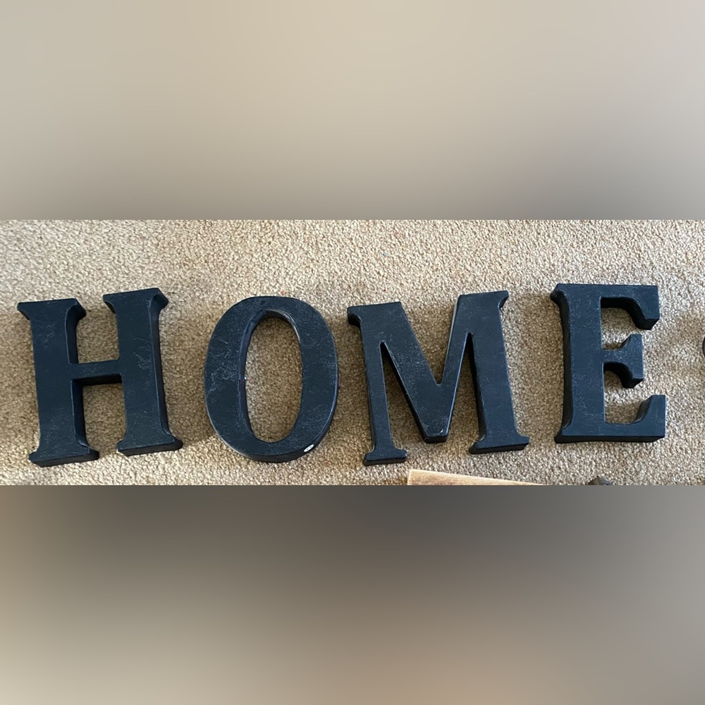 HOME sign decor